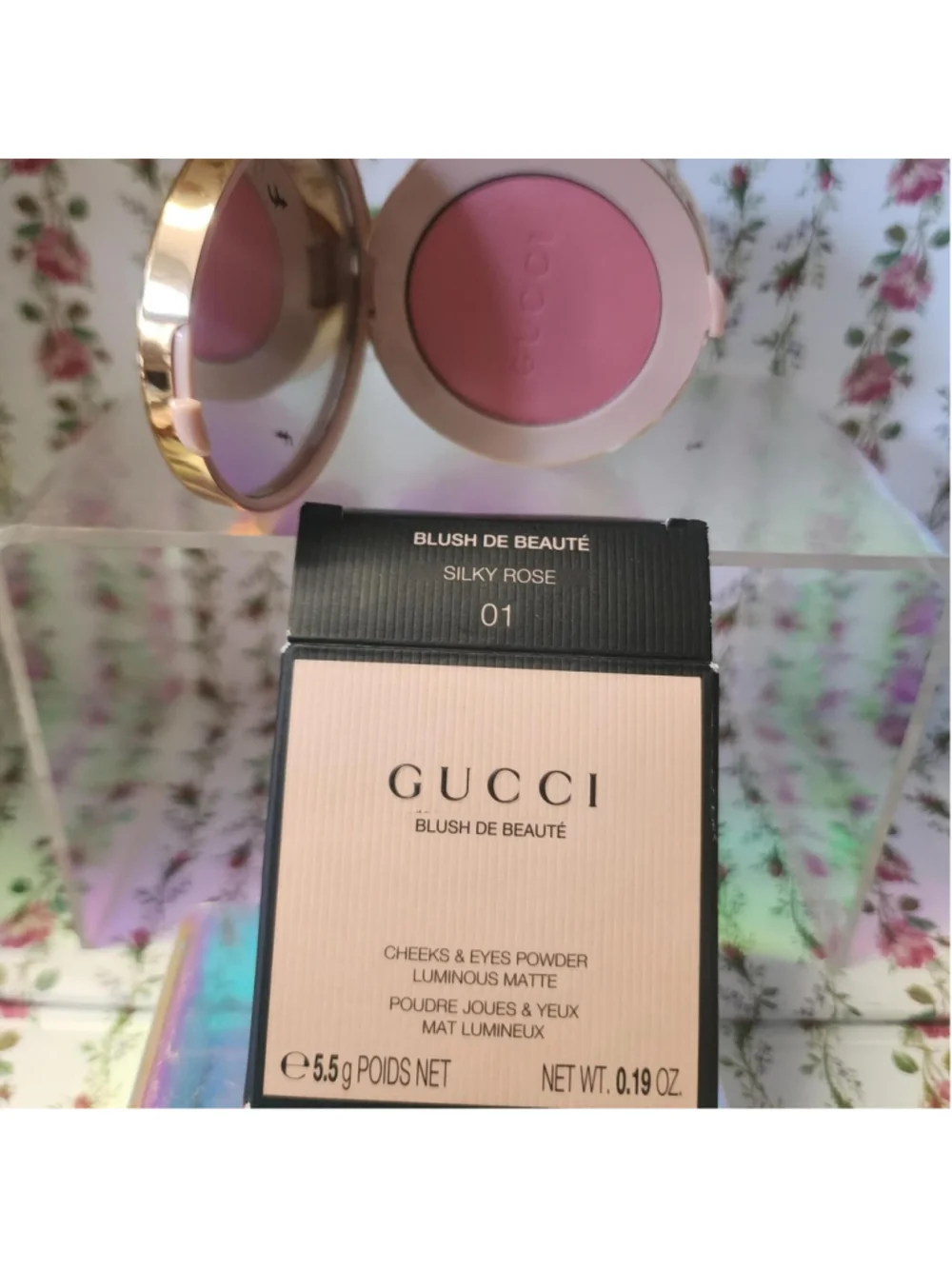 Gucci Blush De Beaute Silky Rose 01 #blush #luxury